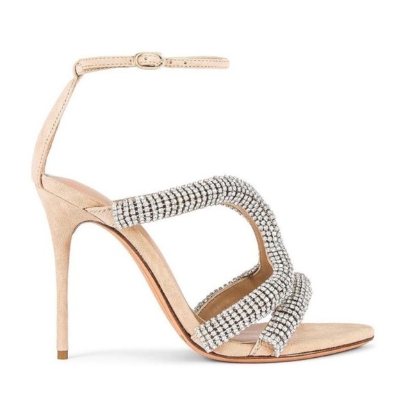 NIB Alexandre Birman Cleo Embellished High Heel Sandals - Picture 1 of 15